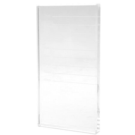 Rectangle Crystal Plate for eyelashes Extension