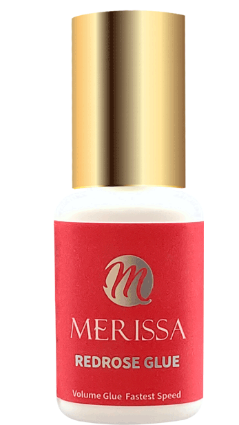 red rose eyelashes extention glue from merissa